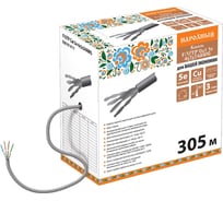 Кабель TDM витая пара народный F/UTP Cat 5e 4х2х24AWG 305м PVC, серый SQ0107-0117