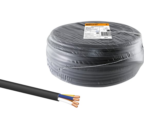 Кабель TDM ELECTRIC ВВГнгА-LS 4х2,5 окN, PE-0,66 ГОСТ 50м SQ0117-0130