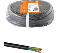 Кабель TDM ELECTRIC ВВГнгА-FRLS 4х2,5 окN, PE-0,66 ГОСТ 10м SQ0117-0154