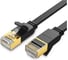 Кабель плоский Ugreen NW106 30738 Cat 7 U/FTP Lan Cable Flat Design. Длина: 0,5м. Цвет: черный 30738_ 1