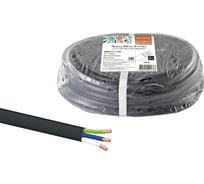 Провод TDM ELECTRIC ВВГмб-П нгА 3х1,5 220/380 10м Народный SQ0117-1107