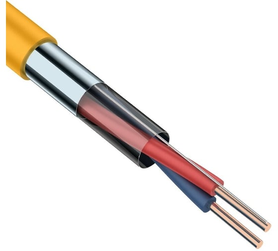 Кабель огнестойкий Спецресурс КПСЭнг(А)-FRLS 1х2х2,5 50м (1271-50) 1