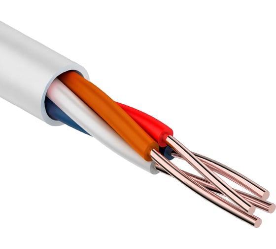 Кабель Спецресурс КСВВнг(А)-LSLTx 4х0,64 50м (4673-50) 1