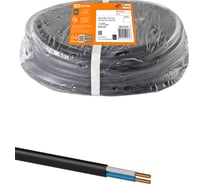 Кабель TDM ELECTRIC ВВГ-П нгА-LS 2х4 окN-0,66 ГОСТ 20м SQ0117-0157