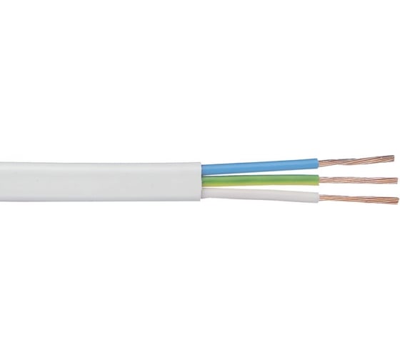 Провод TDM ELECTRIC ПУГСП 3х1,5 100м, белый Народный SQ0126-0204