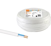 Провод TDM ELECTRIC ПУСП 2х2,5 50м, белый Народный SQ0126-0032