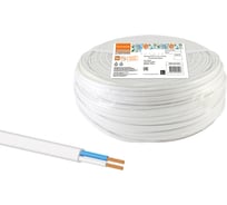 Провод TDM ПУГСП 2х2,5 100м, белый Народный SQ0126-0202 18149701