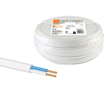 Провод TDM ELECTRIC ПУСП 2х4 30м, белый Народный SQ0126-0027