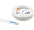 Провод TDM ELECTRIC ПУСП 2х4 20м, белый Народный SQ0126-0021 1