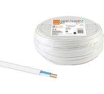 Провод TDM ELECTRIC ПУСП 2х1,5 100м, белый Народный SQ0126-0001