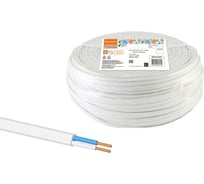 Провод TDM ELECTRIC ПУСП 2х2,5 100м, белый Народный SQ0126-0002