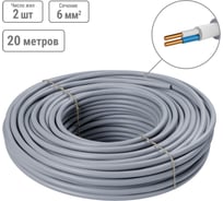 Кабель TDM ELECTRIC NYM-O 2х6-0,66 20м SQ0121-0050