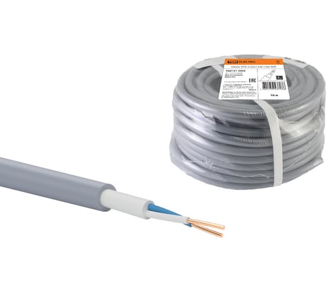 Кабель TDM ELECTRIC NYM-O 2х2,5-0,66 10м SQ0121-0006