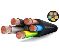 Силовой гибкий кабель Top cable H07RN-F 5x1 20 метров 3005001R20RU