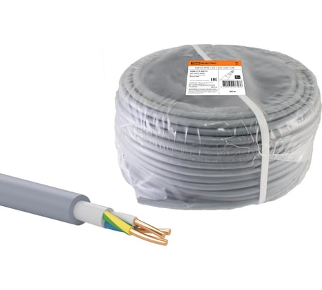 Кабель TDM ELECTRIC NYM-J 3х1,5-0,66 50м SQ0121-0015
