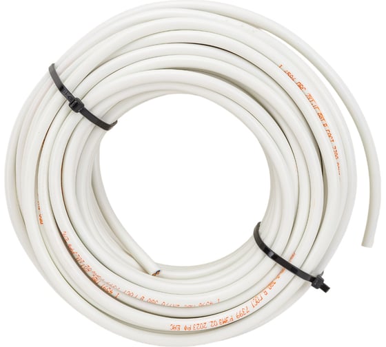 Провод TDM ELECTRIC ПВС 2х1 ГОСТ 20м, белый SQ0118-0018