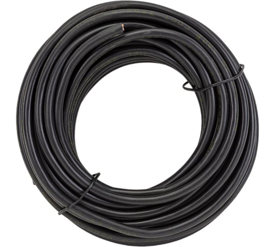 Провод TDM ПВС 3х0,75 ГОСТ 100м, черный SQ0118-0295