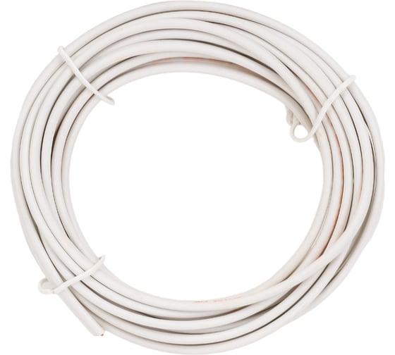 Шнур TDM ELECTRIC ШВВП 2х0,5 ГОСТ 50м, белый SQ0120-0007