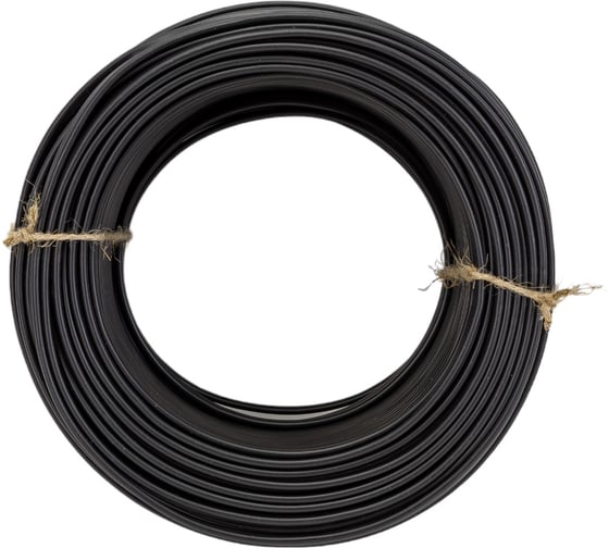Шнур TDM ELECTRIC ШВВП 2х0,5 ГОСТ 100м, черный SQ0120-0070