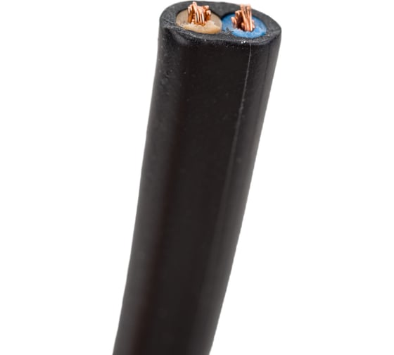 Шнур TDM ELECTRIC ШВВП 2х0,5 ГОСТ 100м, черный SQ0120-0070