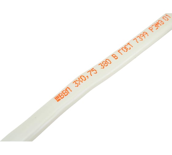 Шнур TDM ШВВП 3х0,75 ГОСТ 50м, белый SQ0120-0024