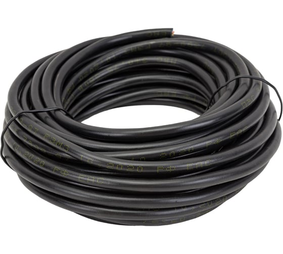 Провод TDM ПВС 3х0,75 ГОСТ 10м, черный SQ0118-0263