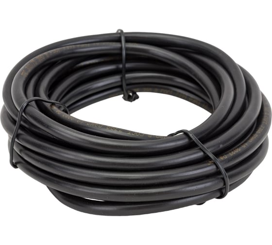 Провод TDM ПВС 3х0,75 ГОСТ 5м, черный SQ0118-0255
