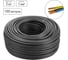 Провод TDM ELECTRIC ПВС 3х1 ГОСТ 100м, черный SQ0118-0296 1