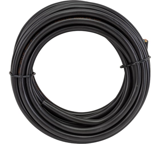 Провод TDM ПВС 3х1 ГОСТ 5м, черный SQ0118-0256