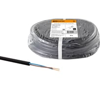 Провод TDM ПВС 2х1,5 ГОСТ 20м, черный SQ0118-0269