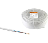 Провод TDM ELECTRIC ПВС 2х4 ГОСТ 50м, белый SQ0118-0113