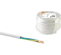 Провод TDM ПВСмб 5х1 10м, белый Народный SQ0118-0614