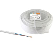 Провод TDM ПВСмб 2х1 мм, 5м, белый Народный SQ0118-0502