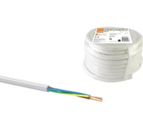 Провод TDM ПВСмб 4х0,75 10м, белый Народный SQ0118-0609
