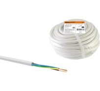 Провод TDM ELECTRIC ПВС 3х6 ГОСТ 30м, белый SQ0118-0100