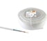 Провод TDM ELECTRIC ПВСмб 2х0,75 100м, белый Народный SQ0118-0901 1