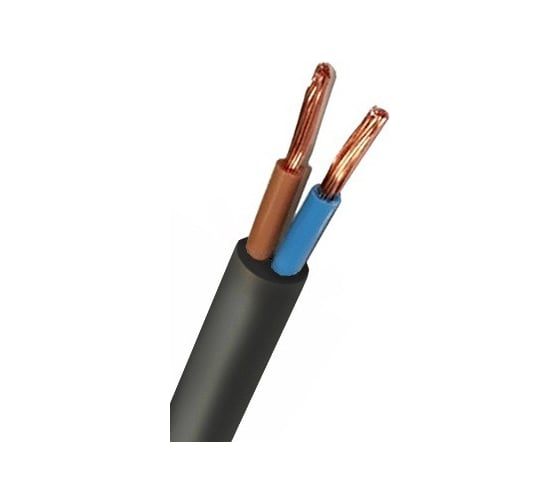 Провод TDM ПВСмб 2х0,75 100м, черный Народный SQ0118-0917