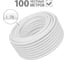 Провод TDM ELECTRIC ПВСмб 2х1,5 100м, белый Народный SQ0118-0903 2