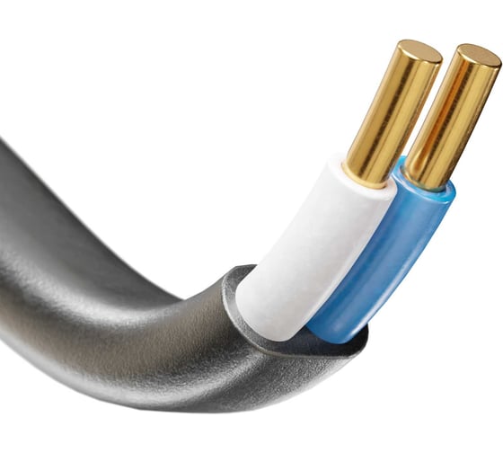 Кабель ELITRON ВВГ-П нг(А) LS 2x4 ГОСТ (50 метров) E003-50