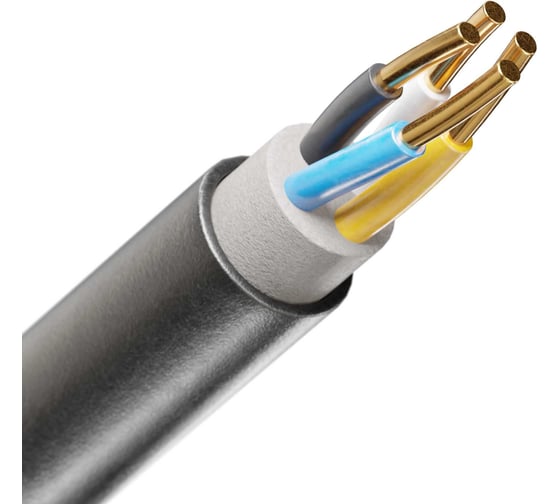 Кабель ELITRON ВВГзнг(А) LS 4x1,5 ГОСТ (100 метров) E017-100