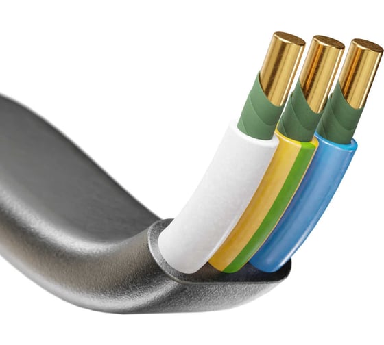 Кабель ELITRON ППГ-Пнг(А)-HF 3x6 ГОСТ (100 метров) E040-100