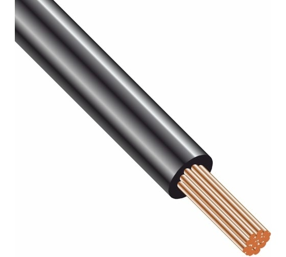 Провод ККЗ ПуГВнг(А)-LS 1*1,0 чёрный KKZ40-00010369