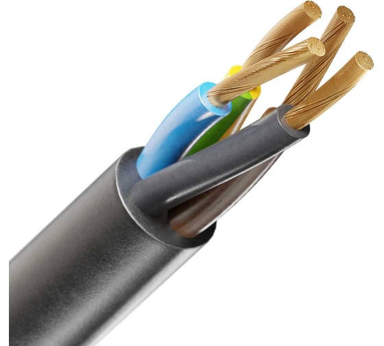 Кабель ELITRON КГтп-ХЛ 4x2,5 ГОСТ (60 метров) E143-60