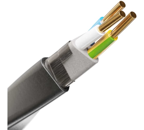Кабель ELITRON ВБШвнг(А) LS 3x1,5, ГОСТ, 300 метров E153-300 1