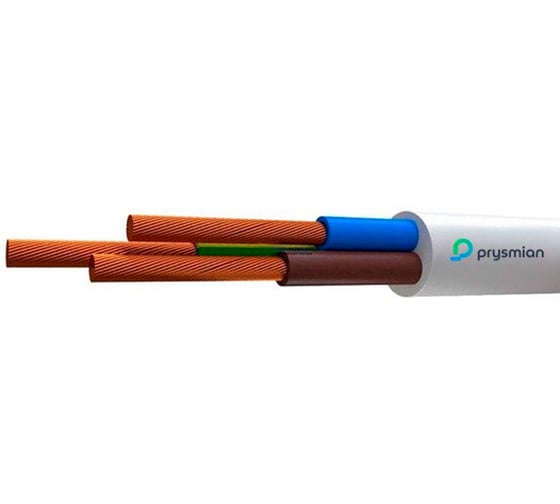 Провод PRYSMIAN ПВСнг(А)-LS 3*10 белый 4103080201