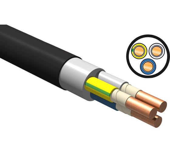 Кабель iTOK ППГнг(А)-HF 3x4 ГОСТ (100 метров) i-KPP-PPGNG-HF-340-100