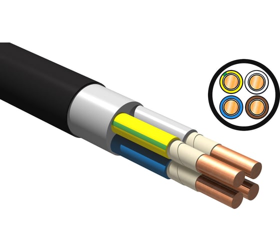 Кабель iTOK ППГнг(А)-HF 4x2,5 ГОСТ (50 метров) i-KPP-PPGNG-HF-425-50 1