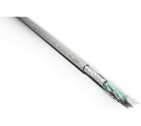 Кабель Фариаль F/UTP Cat 6 PVC 4x2х0,57 00-00000799