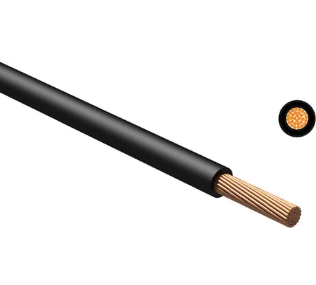 Кабель NVO КГтп-ХЛ 1x25 ГОСТ 85 метров NVO-KPP-KGTPHL-1250-85