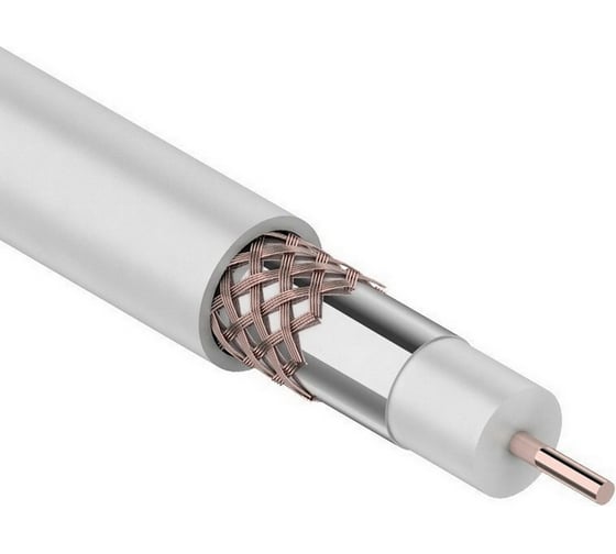 Коаксиальный кабель Ruichi RG-6U Cu/Cu, 75 Ом 100m 113048